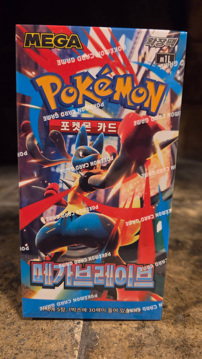 Pokémon – Mega Brave Booster Box (M1L) [KOR]