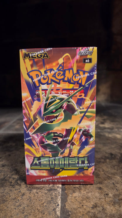 Pokémon – Storm Emeralda Booster Box (M6) [KOR]