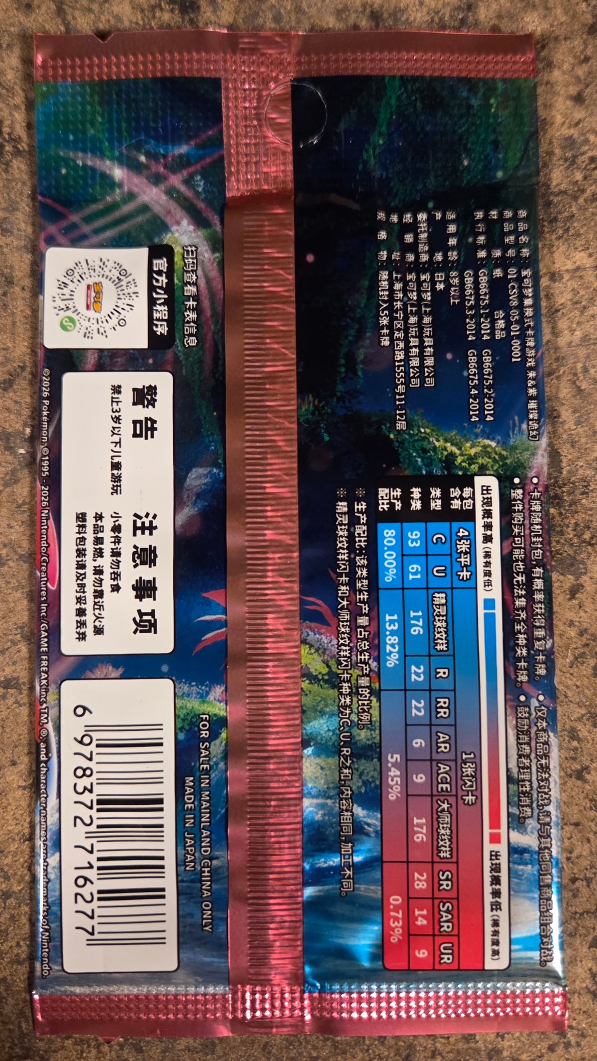 Pokémon – Brilliant Fantasy Booster Pack (CSV8C) [CN]